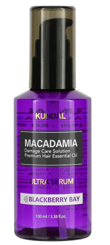 Kundal Macadamia Ultra Hair Serum Hair Oil Blackberry Bay 100ml