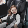 MOON Tolo Group 1-2-3 Convertible Car Seat, 5-Point Harness, Black, 9-36 kg