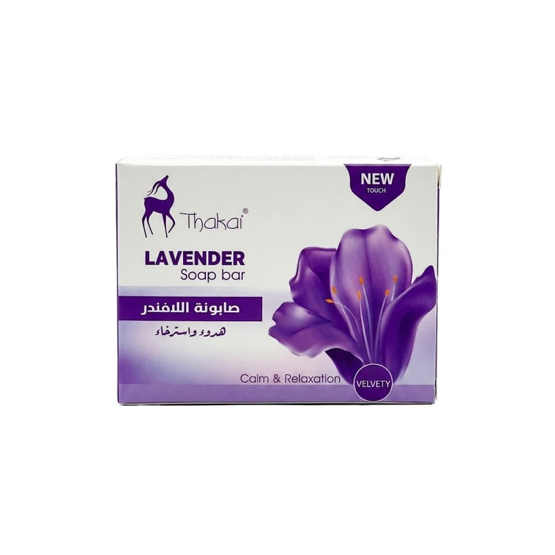 Thakai Lavender Soap Bar Soothing Relaxing Fragrance 100g