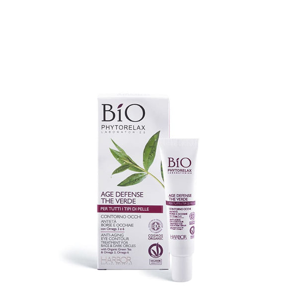 Phytorelax Anti-Aging Eye Contour Cream with Hyaluronic Acid, Peptides and Vitamin E