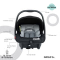 Moon Bibo Infant Car Seat Rearward-Facing 0 to 25 kg Black