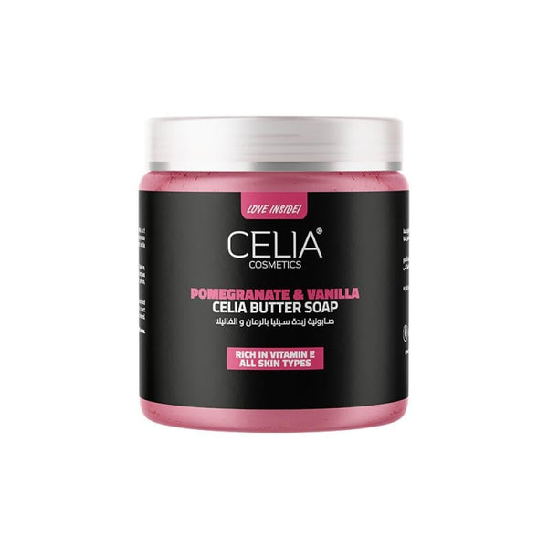 Celia Butter Soap Liquid Body Cleanser Shea Butter Pomegranate & Vanilla 500ml