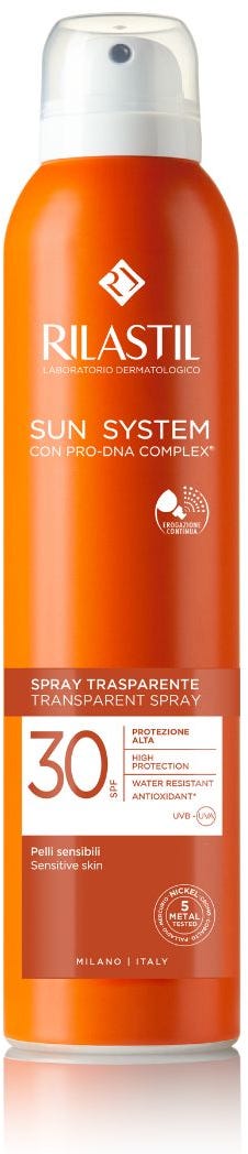 Rilastil Sun System Transparent Spray SPF 50+ Sensitive Skin 200 ml