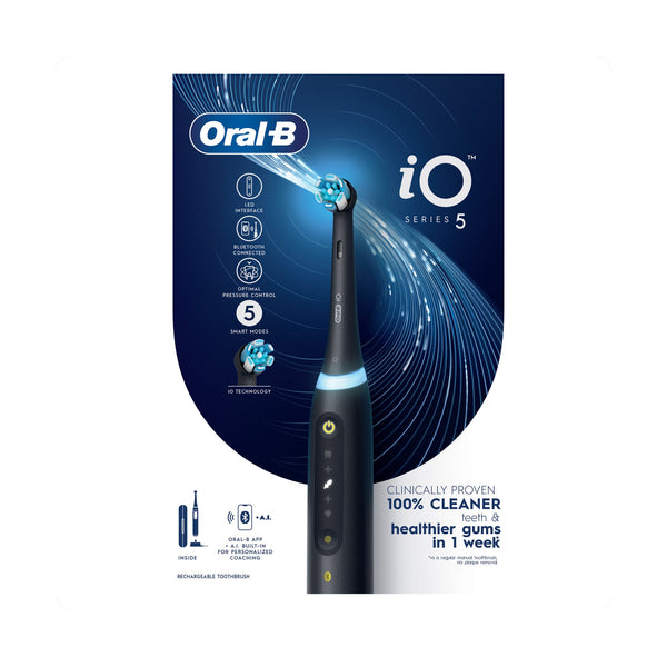 Oral-B iO Electric Toothbrush Matte Black Rechargeable