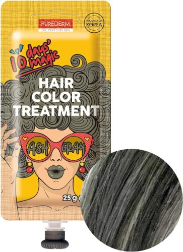 PUREDERM 10Days Magic Temporary Hair Colour Treatment, Gray Shade