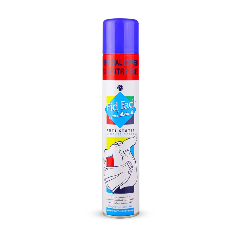 Fid Fad Anti-Static Hair Spray 400ml for Strong Hold and Styling
