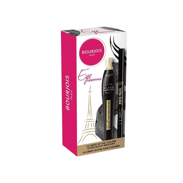 Bourjois Eye Essentials Ultra Black Eyeliner Slim and Ultra Mascara Set