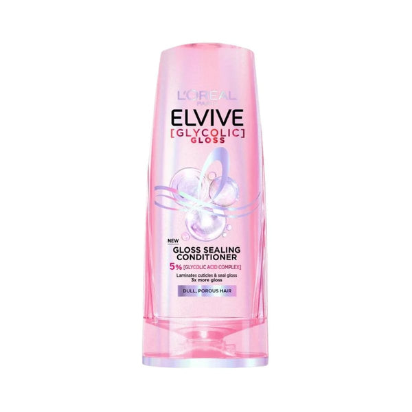 LOREAL Elvive Glyco Gloss Conditioner with 5% Glycolic Acid Complex, 360 ml