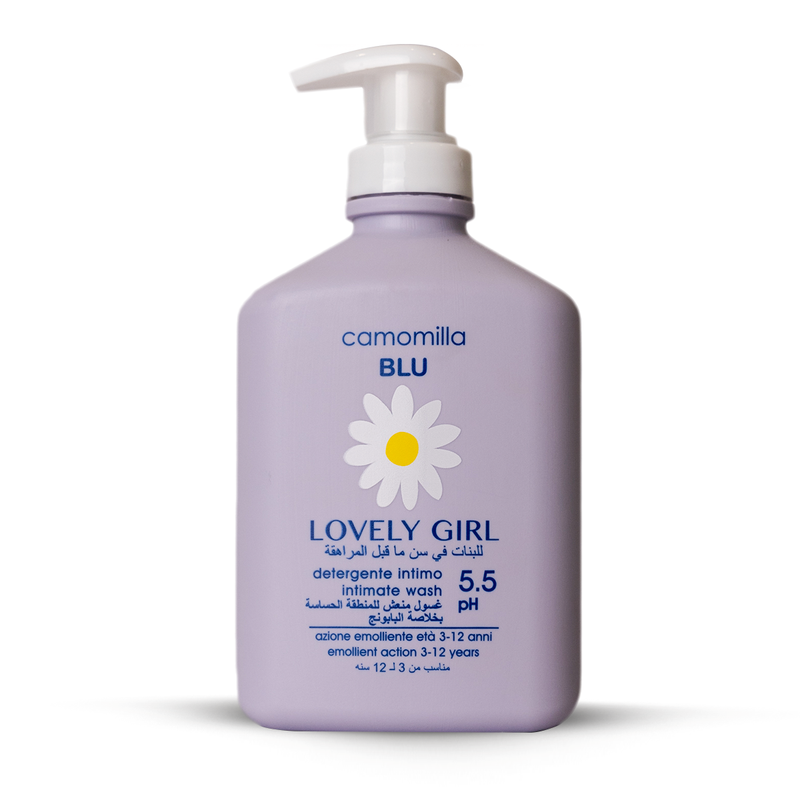 Camomilla Blu Lovely Girl Baby Intimate Wash Chamomile and Milk Proteins 300 ml