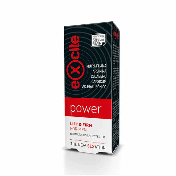 Excite Power Lift & Firm Gel Muira Puama Arginine Collagen Capsicum Hyaluronic Acid 15 ml