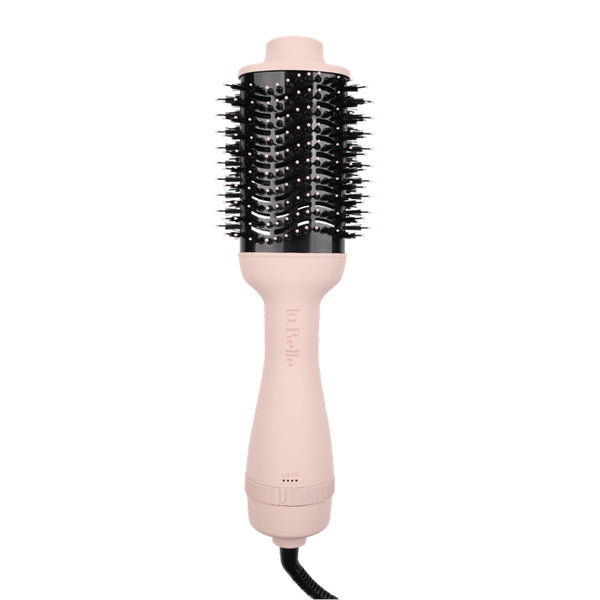 La Belle Hair Dryer & Styler Brush Ionic 3 Heat Settings Pink