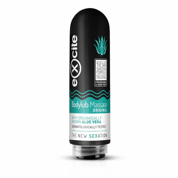 Excite Body Lub Massage Gel Original Water-Based Aloe Vera Fragrance-Free