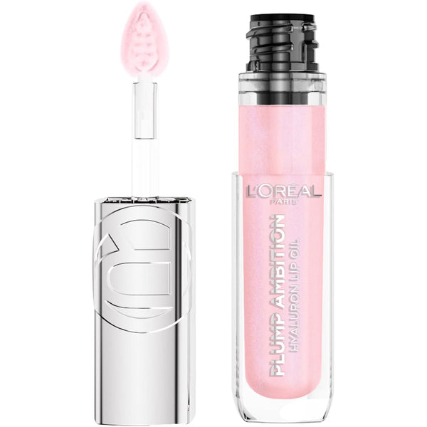 L'Oreal Paris Plump Ambition Lip Balm, Crystal Clear 101, Glossy Hydrating Finish