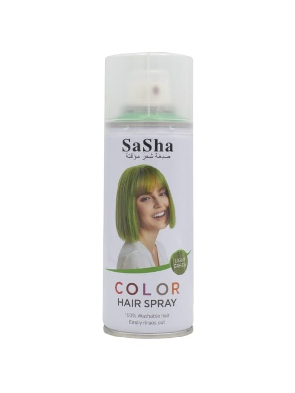Sasha - SaSha Temporary Hair Colour Spray, Light Green, 130 ml