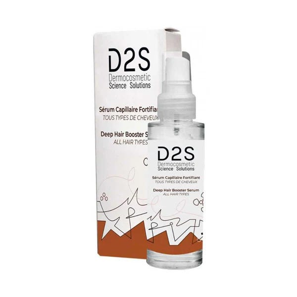 D2S Hair Serum 50ml for Frizzy Hair, Liquid Shine Formula