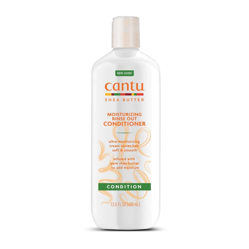 Cantu Shea Butter Moisturizing Rinse-Out Hair Conditioner for Natural Hair, 400ml