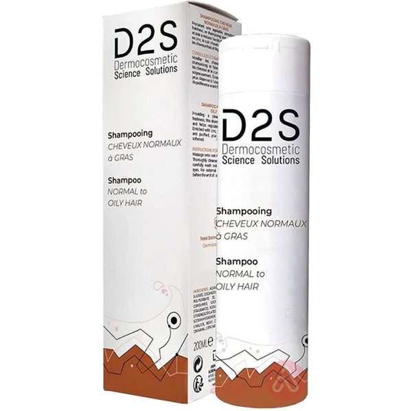 D2S Normal to Oily Hair Shampoo Oil Control Liquid 200ml