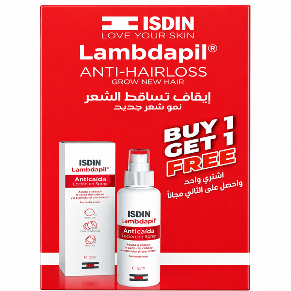 ISDIN Lambdapil Hair Lotion Spray Minoxidil Promo Pack