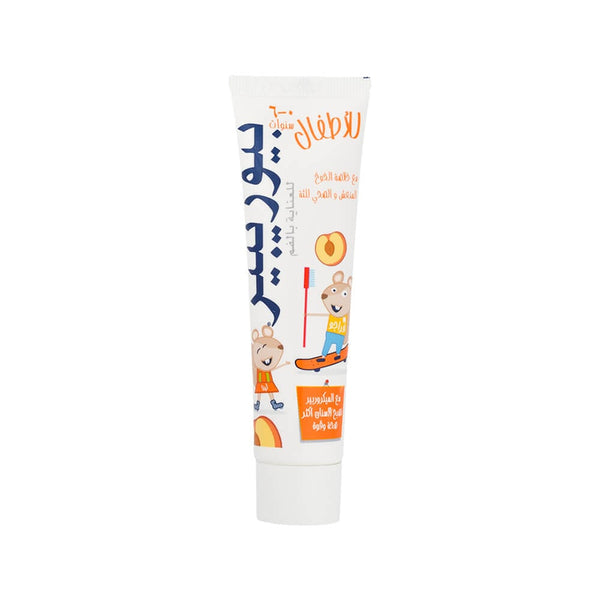 Biorepair Kids Toothpaste Peach Flavor Fluoride-Free 0-6 Years 50ml
