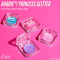 You Are The Princess Glitter Holographic Pink Hearts Face, Body & Hair Makeup, 1 Pc