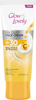 Glow & Lovely UV Duo Face Cream Vitamin C Niacinamide SPF 30