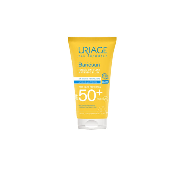 Uriage SPF50+ Mattifying Fluid Facial Sunscreen Hyaluronic Acid 50 ml