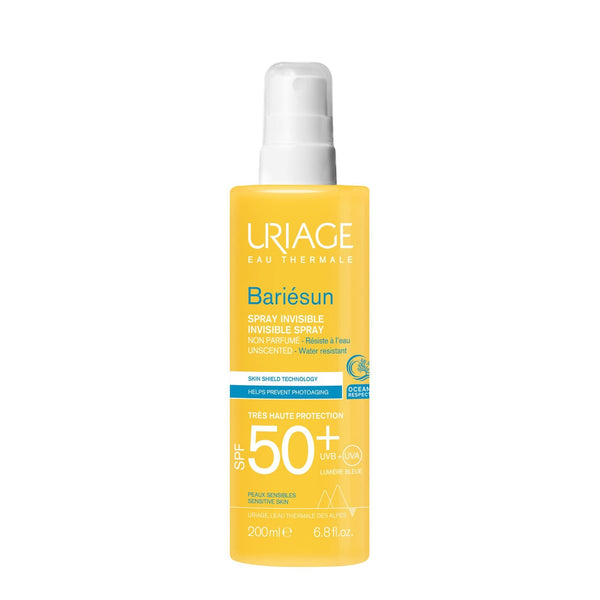 Uriage Bariesun SPF50+ Spray Fragrance-Free UVA/UVB Protection 200 ml