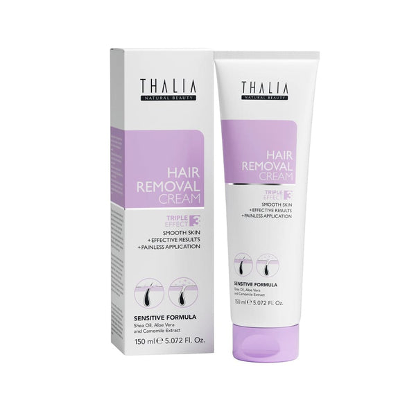 Thalia Hair Removal Cream Sensitive Skin Shea Butter Aloe Vera Chamomile 150ml