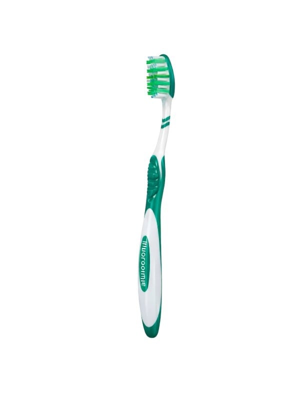 Fluorodine Active Deep Clean Toothbrush Soft Bristles Assorted Colors