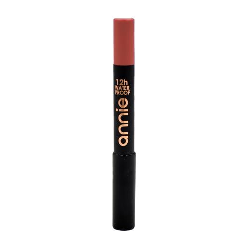 Annie Lipstick Crayon Matte Waterproof Long-Lasting Color Shade 01