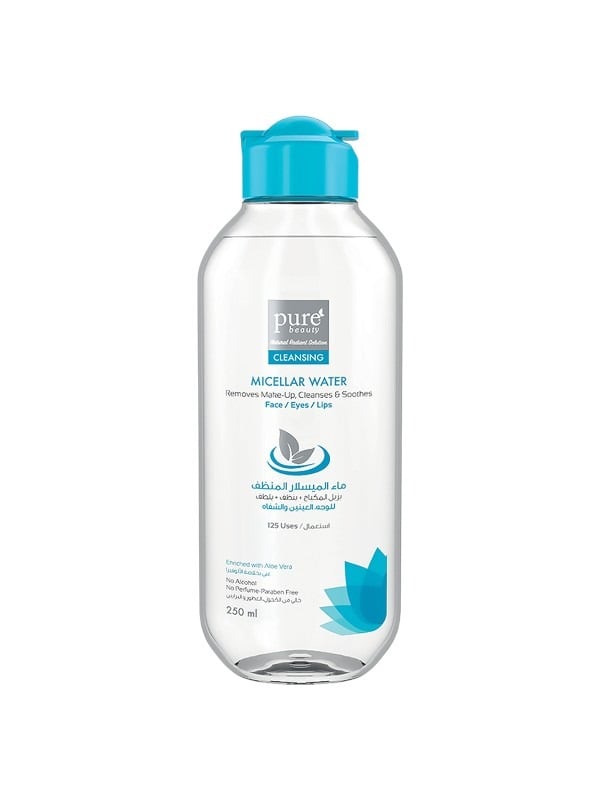 Pure Beauty Micellar Water Cleanser Makeup Remover Glycerin 250 ml