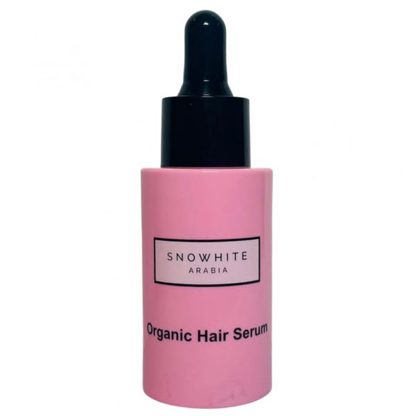 Snowhite Hair Serum Lightweight Argan Oil Vitamin E Frizz Control 25 Ml