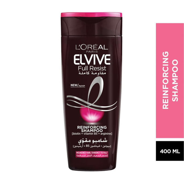 L'Oreal Paris Elvive Full Resist Shampoo Biotin Vitamin B5 Arginine 400 ml