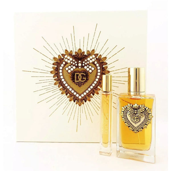 Dolce & Gabbana Devotion Eau de Parfum Women's Fragrance Set Floral Fruity 10 & 100 ml