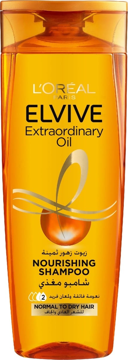 Elvive Extraordinary Oil Nourishing Shampoo for Normal to Dry Hair