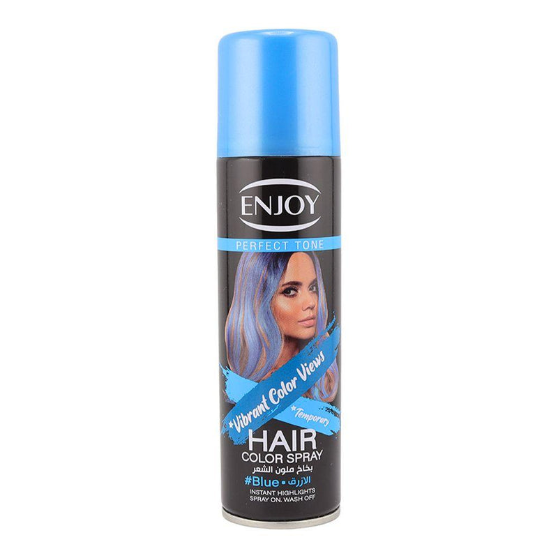 Enjoy Perfect Tone Temporary Hair Colour Spray Blue 150 ml