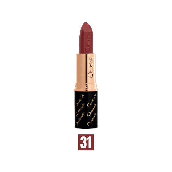 Christine Berry Cashmere Lipstick Smooth Texture Long-Lasting Color 31