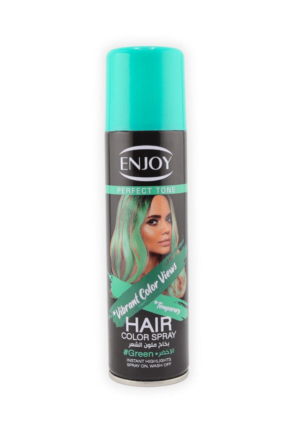 Enjoy Perfect Tone Temporary Green Hair Colour Spray 150 ml