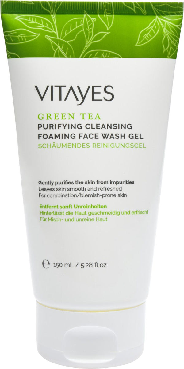 Vitayes Green Tea Foaming Face Wash Gel Glycerin 150ml