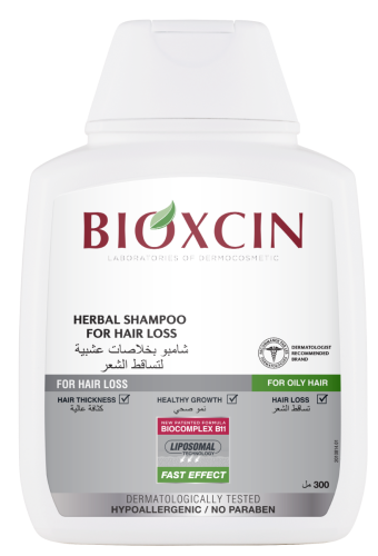Bioxcin Herbal Shampoo Scalp-Cleansing Care Oily Hair