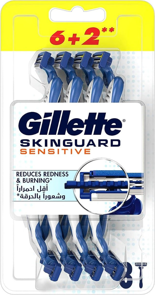 Gillette Skin Guard Sensitive Disposable Razor for Sensitive Skin