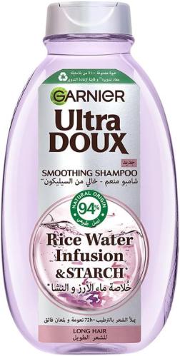 Ultra Doux Smoothing Shampoo Rice Water Infusion and Starch
