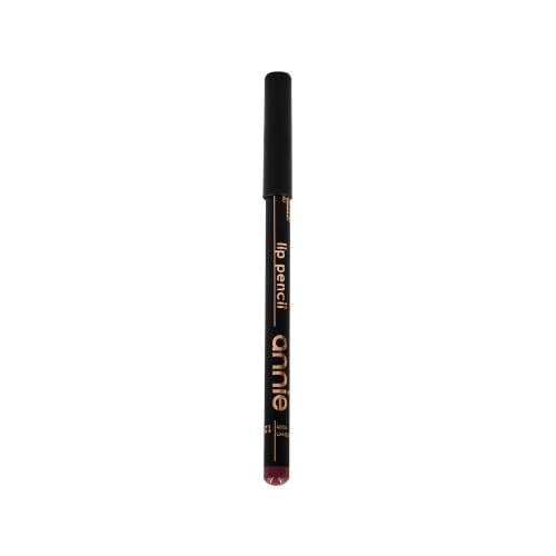 Annie Lip Pencil Wooden Soft Texture Long-Lasting Brown Rose 12