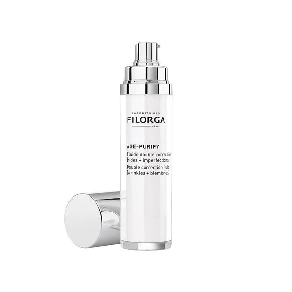 Filorga Age-Purify Fluid Moisturizer Matte Finish Hyaluronic Acid Peptides 50 mL