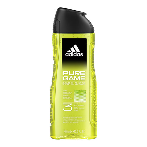 Adidas Pure Game Men's Shower Gel Refreshing Citrus Aromatic Scent 400ml
