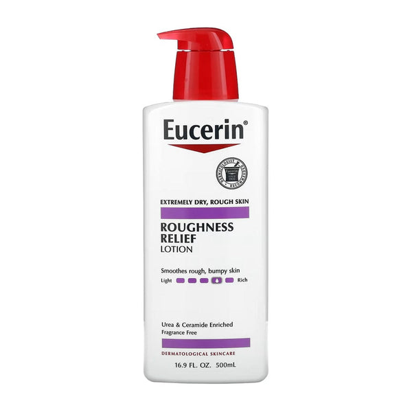 Eucerin Roughness Relief Lotion Urea & Ceramide Enriched Fragrance-Free 500 ml