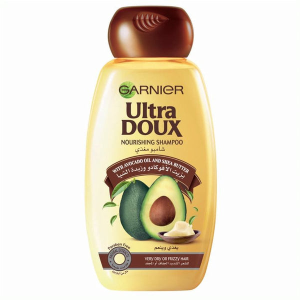 Garnier Ultra Doux Avocado & Shea Butter Shampoo Creamy Nourishing Formula 600 ml