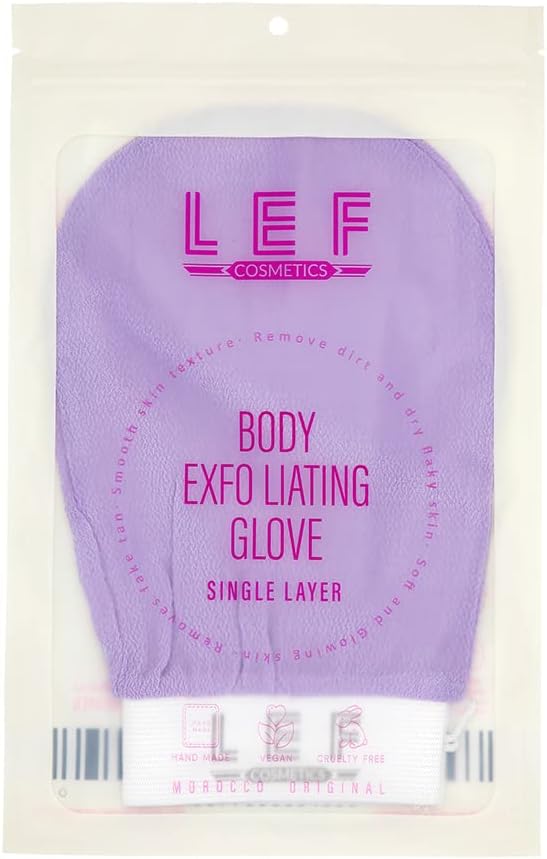 Lef Korean Exfoliating Glove for Skin Cleansing and Softness