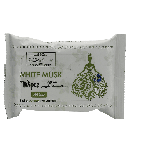 Labella White Musk Cleansing Wipes