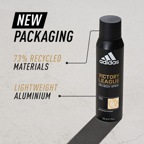 Adidas Victory League Body Spray Deodorant Fresh Scent 150ml